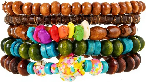 Vista 34 de Pulsera Gótica Ajustable de Cuero Trenzado Punk Multicapa de Estilo Grunge, Conjunto de Pulseras Emo con Brazalete de Metal, Envoltura