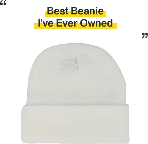 Vista 108 de KBETHOS Cómoda colección de gorros suaves y holgados de algodón de punto acrílico para invierno, cálido sombrero de esquí holgado unisex varios