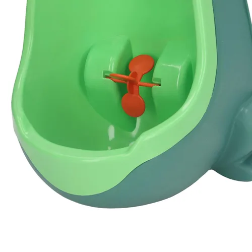 Vista 7 de Orinario de entrenamiento para ir al baño, orinario portátil montado en la pared, inodoro de entrenamiento para ir al baño de pie con objetivo