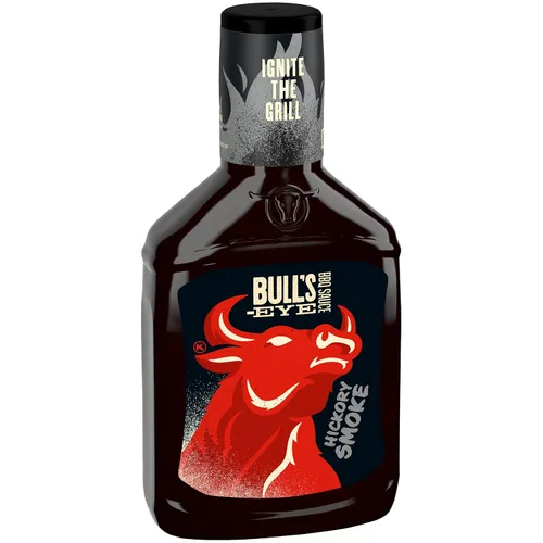Vista 5 de Bulls-Eye - Salsa barbacoa de humo de nogal (paquete de 2)