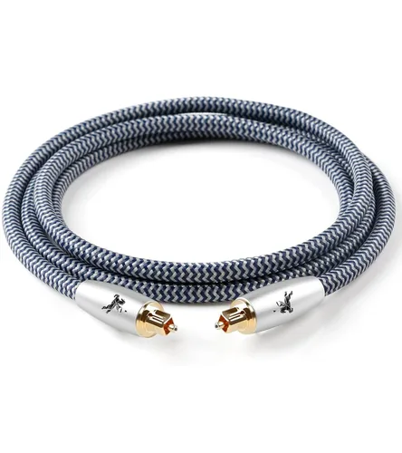 Vista 9 de Cable de audio 2RCA premium, doble macho a macho, 2.5 ft (2.4 pies), chapado en oro de 24 quilates, OFC, para tocadiscos, amplificadores, altavoces