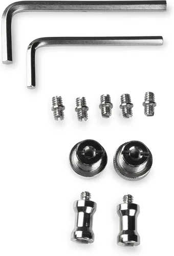 Vista 15 de Gator Frameworks Árbol de creación de contenido todo en uno de la serie ID con accesorios de luz, micrófono y cámara, extensiones de accesorios