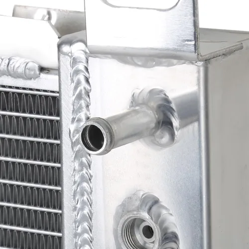 Vista 5 de Spec-D Tuning Radiador de refrigeración de aluminio de una hilera compatible con Chevy Silverado 1999-2004 transmisión automática 4.8L 5.3L V8