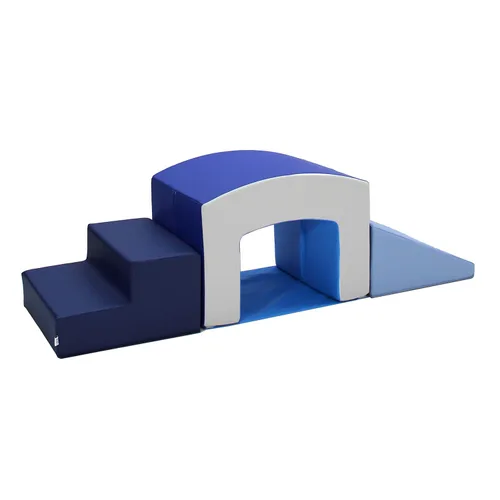 Vista 9 de FDP SoftScape Playtime Grow-n-Learn - Escalador de túnel para niños pequeños