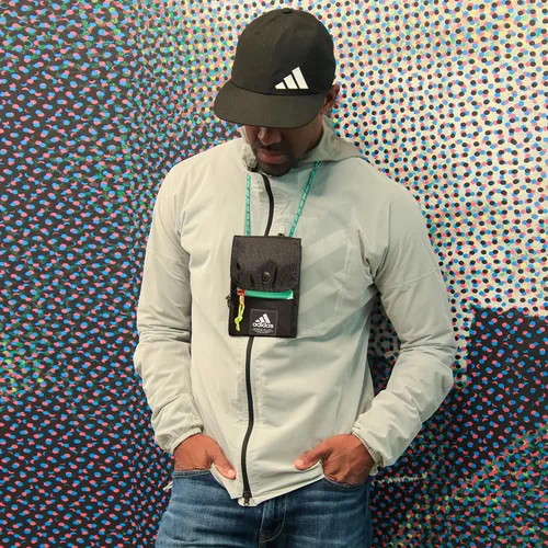 Vista 6 de adidas Bolso cruzado para el cuello para viajes y festivales, Cartera cruzada para el cuello de viaje y festival