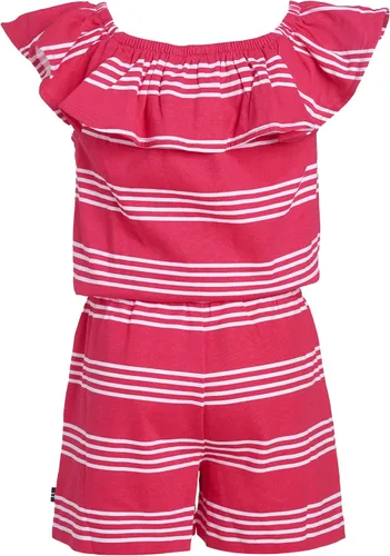 Vista 2 de Nautica Mameluco de punto con estampado para niñas, ajuste relajado sin mangas y cintura ceñida