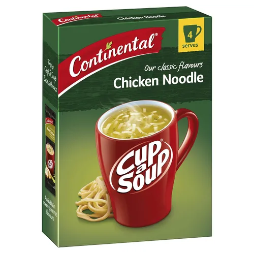 Vista 6 de Australiano - Sopa continental de fideos con pollo 1.41 oz 4 porciones