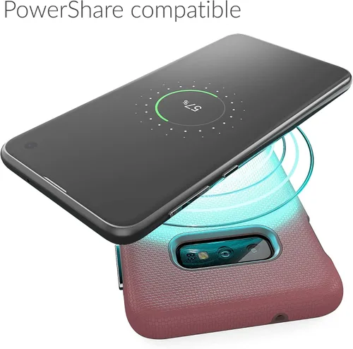 Vista 5 de Crave Dual Guard para Samsung Galaxy S10e Funda, Funda de Doble Capa con Protección a Prueba de Golpes para Samsung Galaxy S10e - Berry