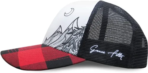 Vista 8 de Grace Folly Sombreros de camionero de playa para mujer, gorra de béisbol Snapback para verano