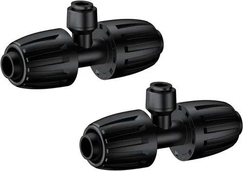 Vista 8 de Pawfly 10 adaptadores de manguera de 1/2 a 3/4 pulgadas, tubo de riego por goteo de 1/2 pulgada a grifo/adaptador de manguera de jardín, conectores