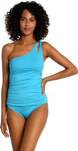 Vista 3 de Island Goddess - Traje de baño tankini con un hombro
