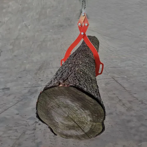 Vista 4 de Gancho de garra, pinzas de elevación de troncos, garra de madera resistente, deslizamiento de madera, elevación de troncos (21 pulgadas)