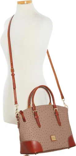 Vista 4 de Dooney & Bourke Bolsa abovedada de avestruz