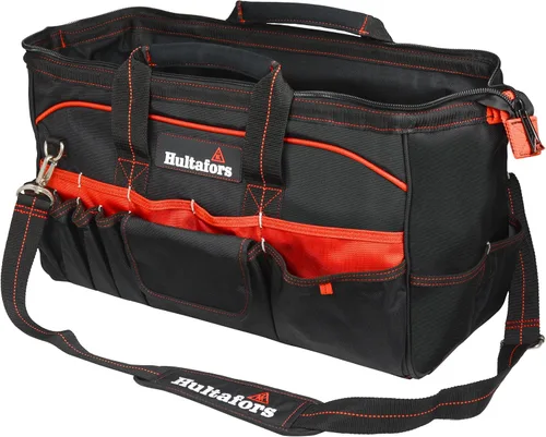 Vista 6 de Hultafors Work Gear HT5544 - Bolsa de herramientas para comerciantes, 40 bolsillos, portaherramientas de poliéster balístico resistente, asas