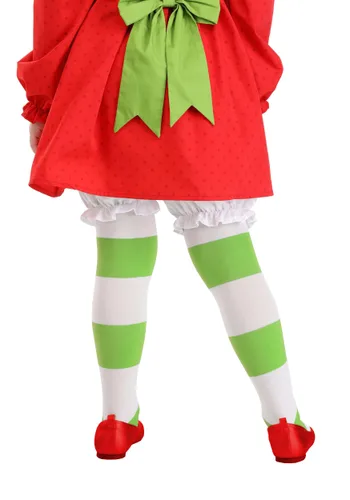 Vista 2 de Medias de Disfraz de Strawberry Shortcake para Niños Multicolor