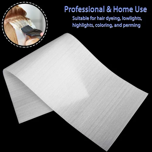 Vista 11 de Noverlife 100 unidades de papel de tinte para el cabello de gran tamaño reutilizable de espuma para el cabello