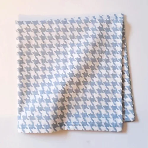 Vista 20 de Fingercraft - Juego de 12 servilletas de tela de mezcla de algodón y lino, con estampado, perfecta para fiestas, cenas, bodas, cócteles y Navidad
