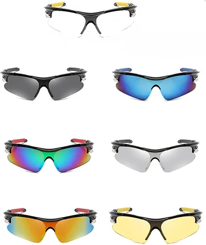 Vista 7 de Gafas de sol deportivas Gafas de bicicleta de carretera Gafas de protección de ciclismo de montaña