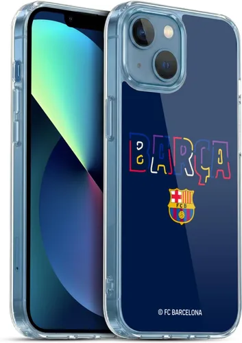 Vista 28 de Head Case Designs Funda de gel suave con licencia oficial del FC Barcelona Barca Crest Graphics [protección de grado militar] compatible con Apple