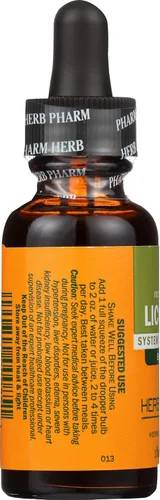 Vista 5 de Herb Pharm Extracto líquido de regaliz orgánico certificado para soporte del sistema endocrino - 1 onza (DLIC01)