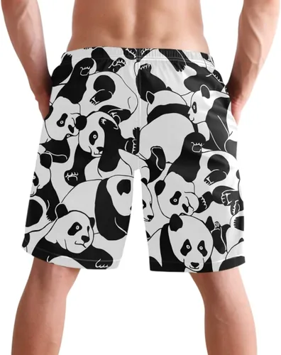 Vista 2 de visesunny - Bañador para hombre, de secado rápido, con forro de malla