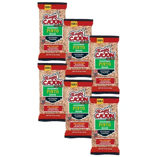 Vista 14 de Frijoles negros sazonados 16 oz Ragin Cajun (paquete de 1)