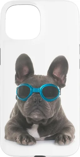 Vista 6 de Funda divertida para iPhone 17 con diseño de perro francés Bulldog Francés