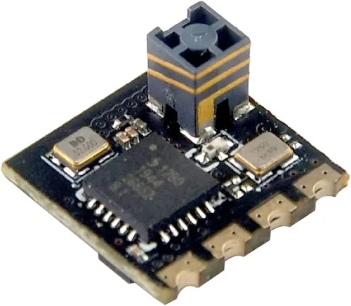 Vista 5 de HAPPYMODEL ELRS 2-4G ExpressLRS EPI/EP2 RX Nano Receptor de largo alcance SX1280 EXPRESSLRS para Racing Drone (EP1 RX)