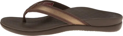 Vista 4 de Sandalias Vionic Tide, con tira para dedos, con diamantes de imitación, con soporte de arco ortopédico oculto, para mujer