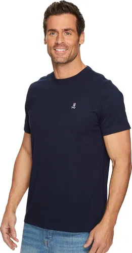 Vista 2 de Psycho Bunny - Camiseta clásica para hombre, color gris
