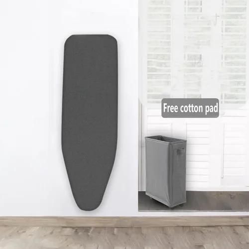 Vista 2 de Funda para tabla de planchar resistente al calor para uso doméstico, funda de tabla de planchar de algodón puro, práctica funda para tabla
