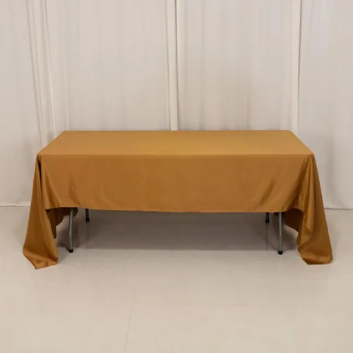 Vista 92 de Efavormart - Mantel rectangular de satén sin costuras, color azul polvoriento, 60 x 126 pulgadas Azul empolvado