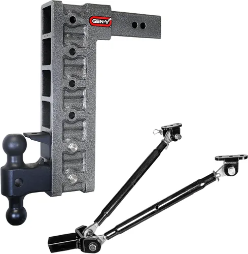 Vista 18 de GEN-Y Hitch Enganche de caída de 6" para receptor de 2.5", 3 posiciones ajustables