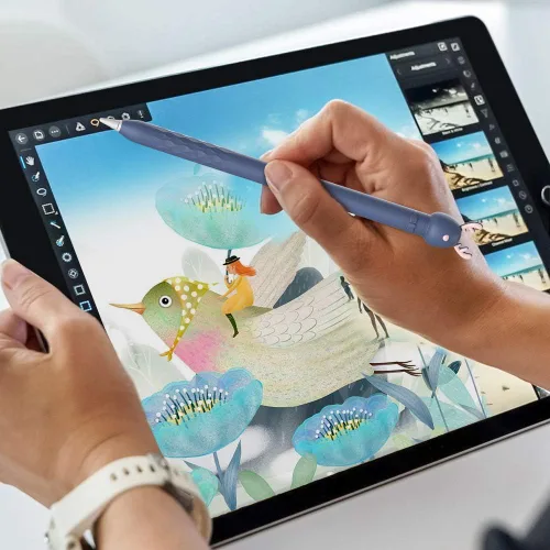 Vista 6 de AhaStyle Funda para Apple Pencil de 1ª generación, linda funda de silicona suave de dibujos animados, accesorios compatibles con Apple Pencil de 1ª