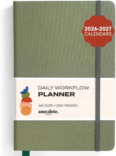 Vista 14 de Planificador Anecdote 2026: Un Planificador Mensual, Semanal y Diario 2026 para Planificar tu Éxito - Tamaño A5 Tapa Dura Comienza en Cualquier Negro