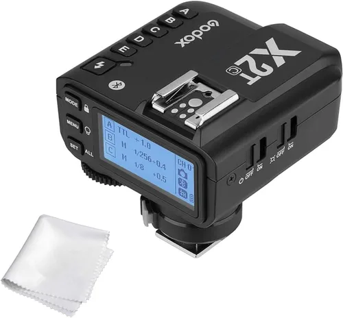 Vista 4 de Godox Disparador de flash inalámbrico X2T-S TTL para Sony, conexión Bluetooth, 1/8000s HSS, 5 botones de grupo separados, rueda de control