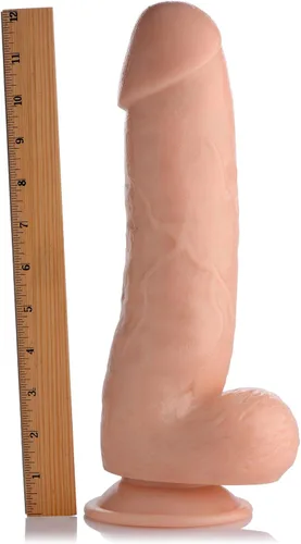 Vista 8 de The Forearm - Consolador de 13 pulgadas con base de succión carne (Brad ligero y robusto de 9 pulgadas)