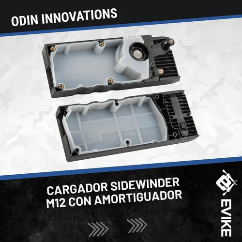 Vista 5 de Evike - Cargador de velocidad EMG Odin M12 Sidewinder con amortiguador de Tierra oscuro
