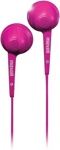 Vista 2 de Maxell 191569 Cuerpo de goma suave ajuste cómodo Jelleez Soft Ear Buds Negro con micrófono incorporado