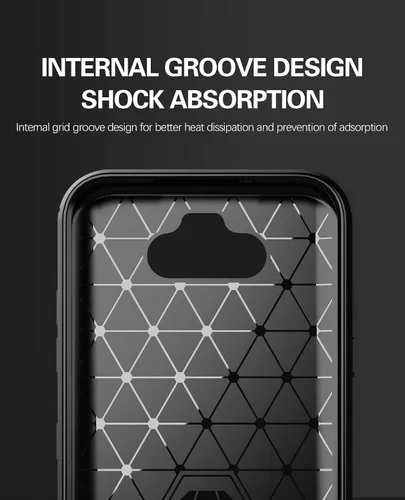 Vista 5 de Asuwish Compatible con LG K31/Phoenix 5/Fortune 3/Risio 4 Protector de pantalla de vidrio templado y accesorios de celda de silicona delgada de goma