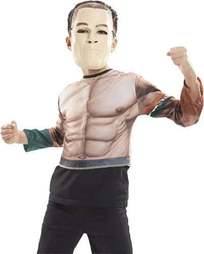 Vista 2 de John Cena de WWE MÁSCARA & Muscle Shirt Dress Up Costume