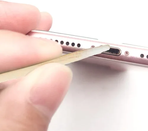 Vista 7 de Kit de limpieza de teléfono celular, 116 piezas limpiador de altavoces para iPhone y Android, limpiador de puerto de carga de pantalla de teléfono