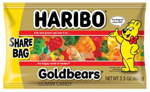 Vista 14 de Haribo Gummi Candy, Goldbears, 2 onzas (paquete de 4)
