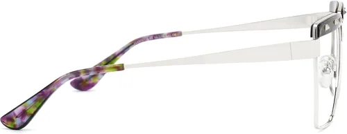 Vista 6 de VOOGLAM Lentes cuadrados para mujer, con bloqueo de luz azul y UV400, elegantes marcos en metal mezclado, ideales para computadora/teléfonos/TV