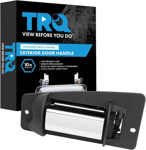 Vista 44 de TRQ Manija de puerta exterior delantera derecha cromada para el lado del pasajero compatible con Chrysler 300 Dodge Journey 2011-2020