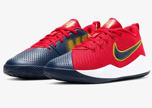 Vista 3 de Nike Team Hustle Quick 2 (GS) Zapatos de baloncesto para niños
