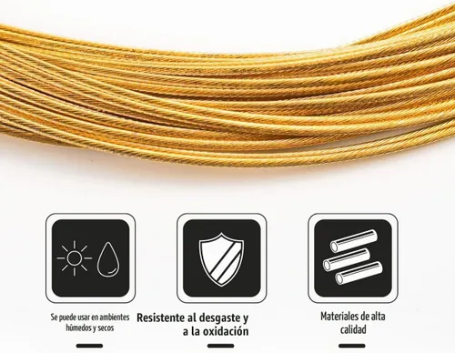 Vista 5 de CNC Pro Slick Cable de cambio de bicicleta pulido para Shimano/SRAM Bicicleta de montaña, bicicleta de carretera, cable de cambio de MTB 1.2X