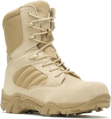 Vista 2 de Bates para hombre GX-8, botas de trabajo con puntera composite y cierre lateral