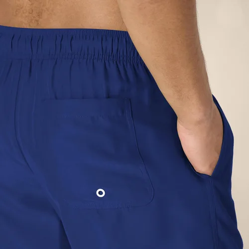 Vista 5 de Tienda Essentials Traje de baño para hombre con forro de malla, bolsillos, cierre de cordón