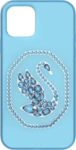 Vista 7 de SWAROVSKI Signum - Funda para teléfono inteligente, iPhone 13 Pro Max, cristales azules azul (Blue Crystals)